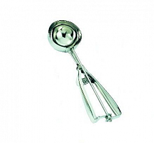 Ложка для мороженного с откидывающим механизмом 50мм нержавеющая сталь